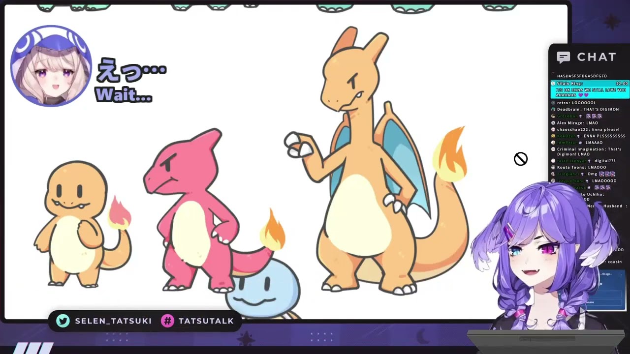 【日本語/英語字幕】エナーの驚愕のポケモン知識にゲラが止まらないセレン【にじさんじEN切り抜き】