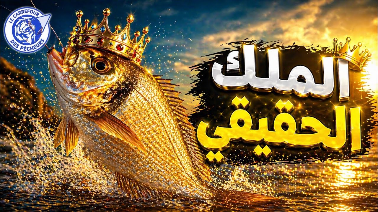 🎣 يوم الصيد المجنون 😱هجوم الدوراد رويال في سواحل الداخلة 🐟🔥