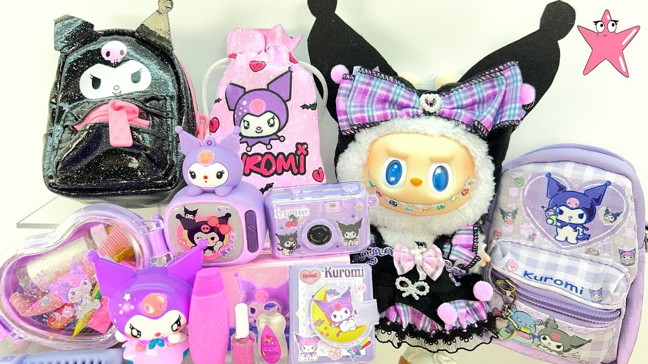 😱 ¡NO VAS a CREER lo que hace LABUBU por la MAÑANA! 🌞✨(¡Hay MUCHA PURPURINA y KUROMI! 😍💖)
