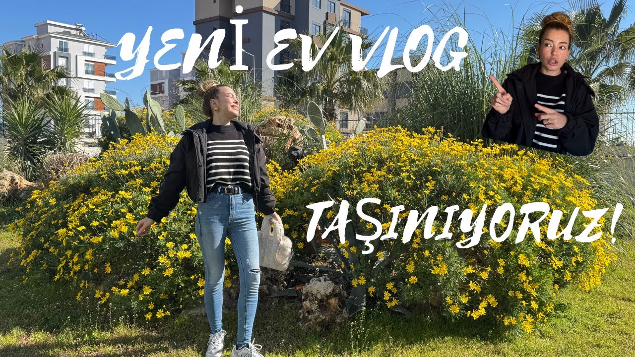 Yeni evi geziyoruz !! Taşınıyoruz (VLOG) #merveakaydın #taşınma #yeniev #vlog