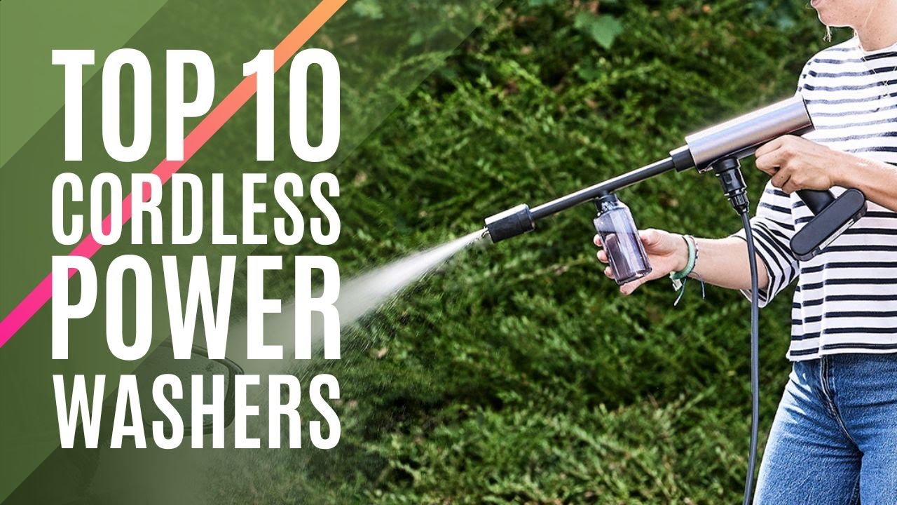 Top 10: Best Cordless Pressure Washers of 2023 / Portable Power Washer, Car Washer, Garden Watering