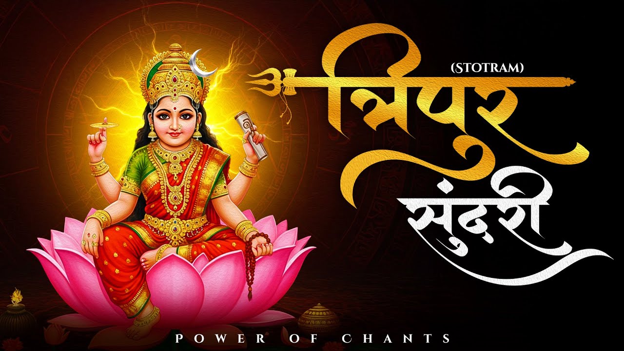 श्री त्रिपुरसुंदरी स्तोत्रम - Sri Tripurasundari Stotram - Durga Stotra - Mahavidya Stotra -Abhishek