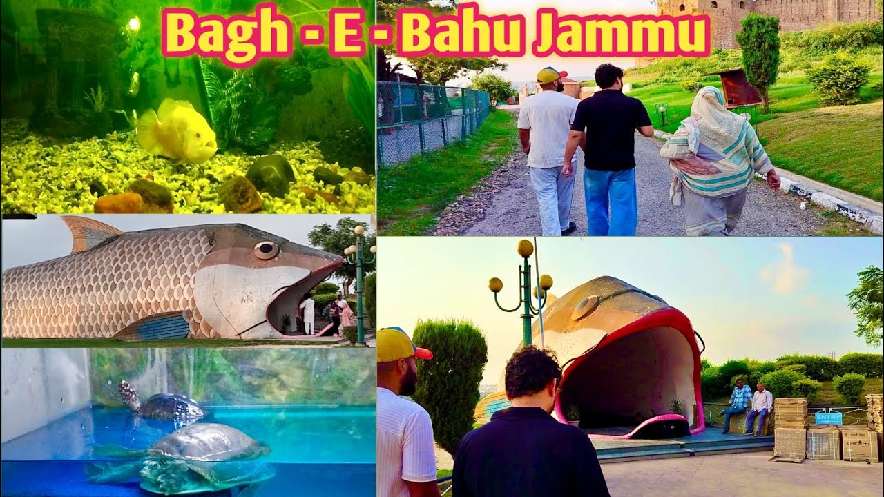 Jammu Fish Aquarium | Bagh E Bahu Garden Jammu & Kashmir 