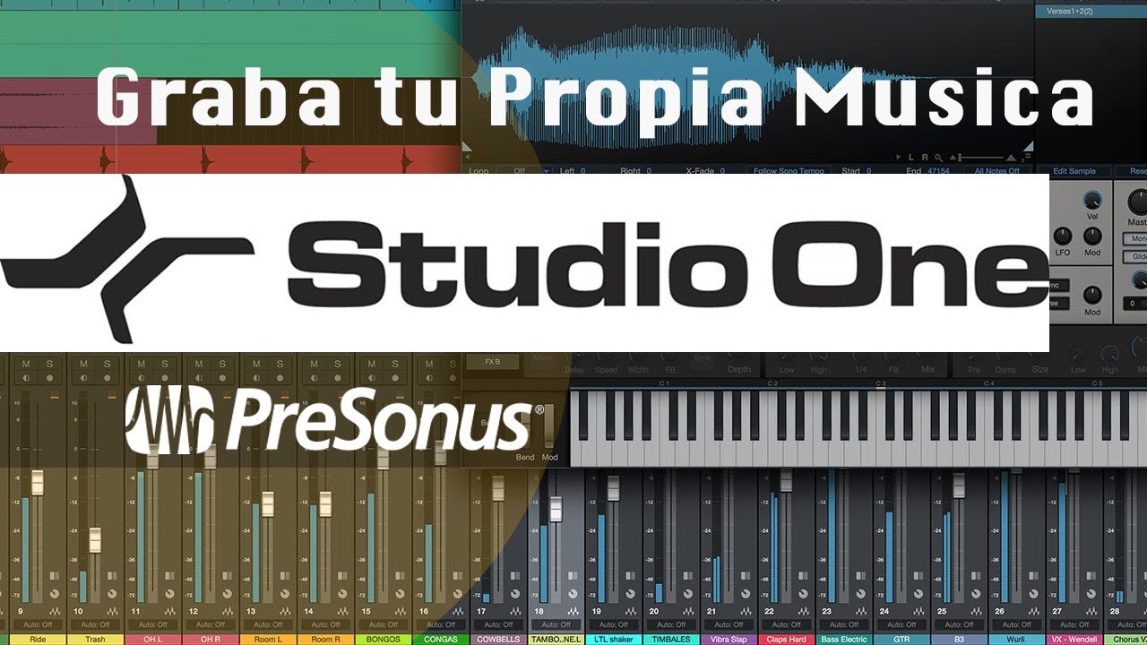 Graba tu Propia Musica en Studio One!! [Como Grabar y Exportar]