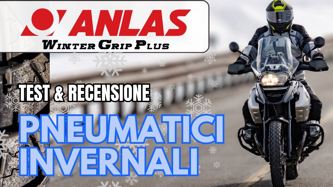 ANLAS WINTER GRIP PLUS: LE GOMME TERMICHE SULLA MOTO SERVONO?🤔🤔