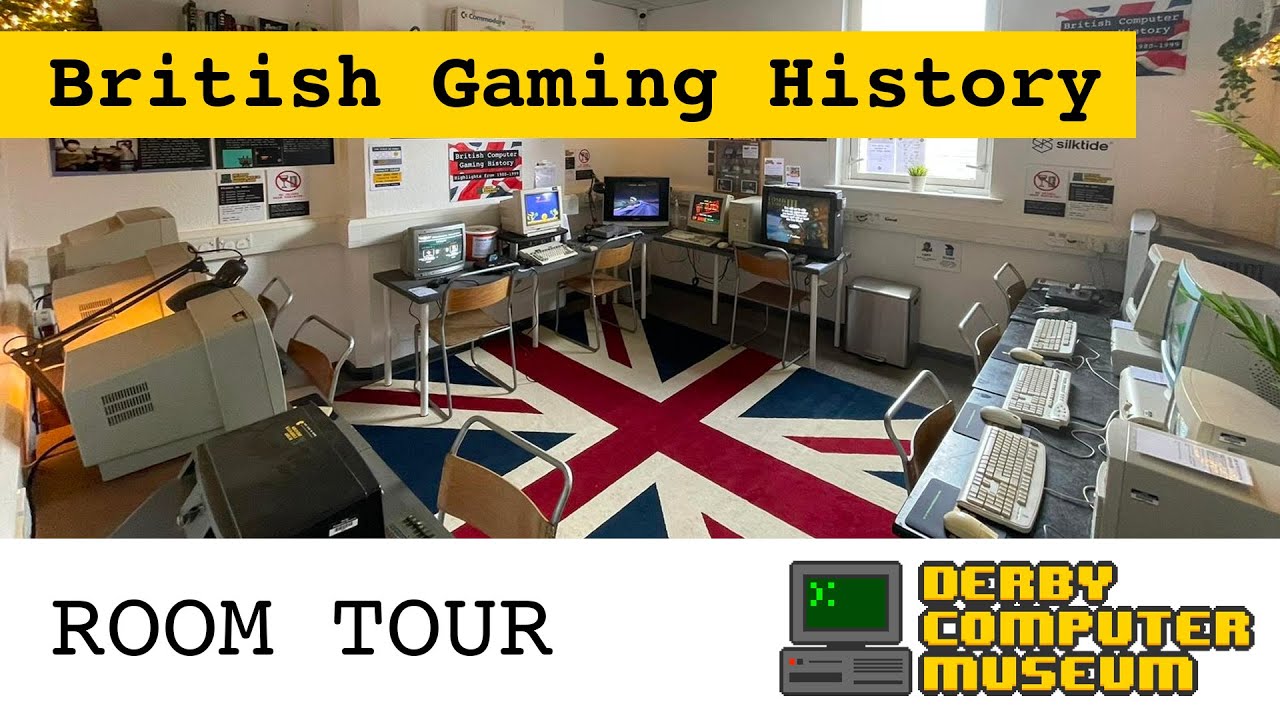 British Gaming History room at Derby Computer Museum