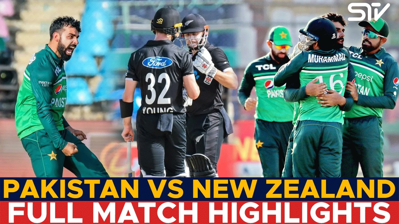 Full Match Highlights | Pakistan vs New Zealand | 5th ODI 2023 | Epic Cricket Action 🔥| PCB | M3L1K