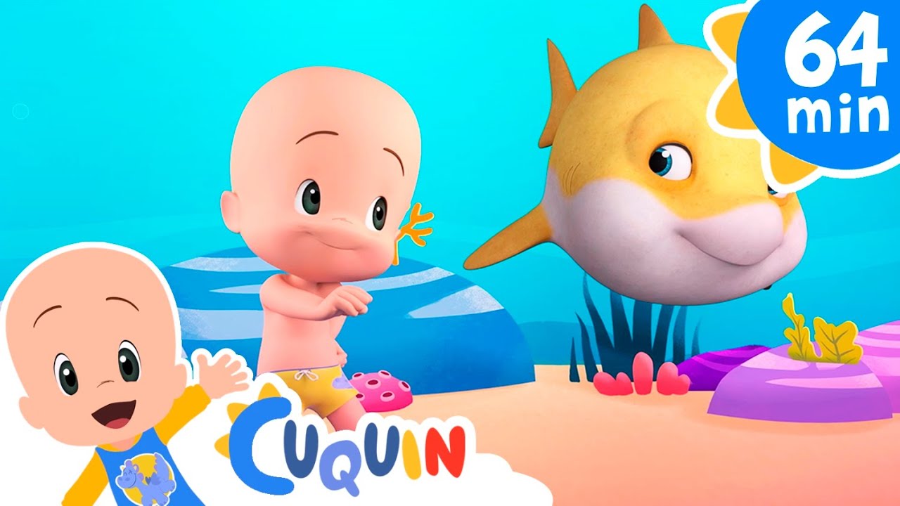 Baby Shark  y más canciones infantiles para bebés con Cleo y Cuquín