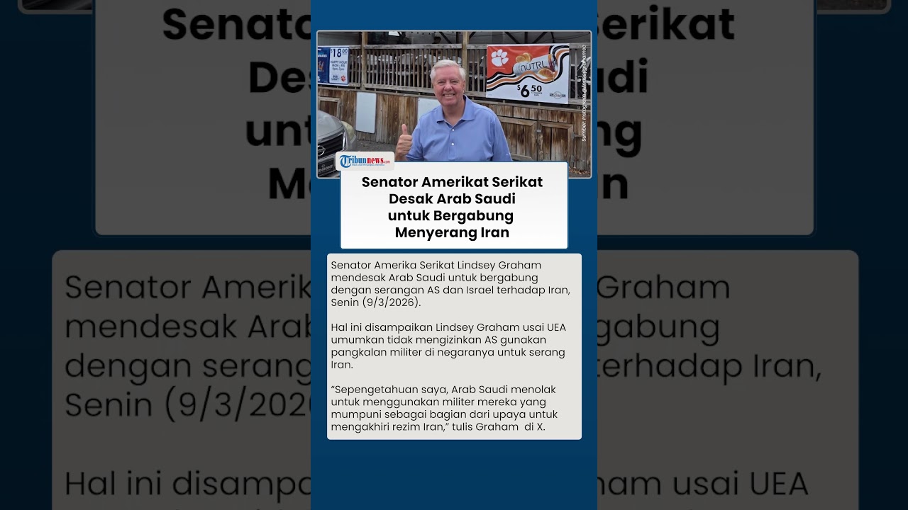 Konflik Semakin Panas, Senator Amerika Serikat Ancam UEA untuk Ikut Bergabung dalam Serangan ke Iran
