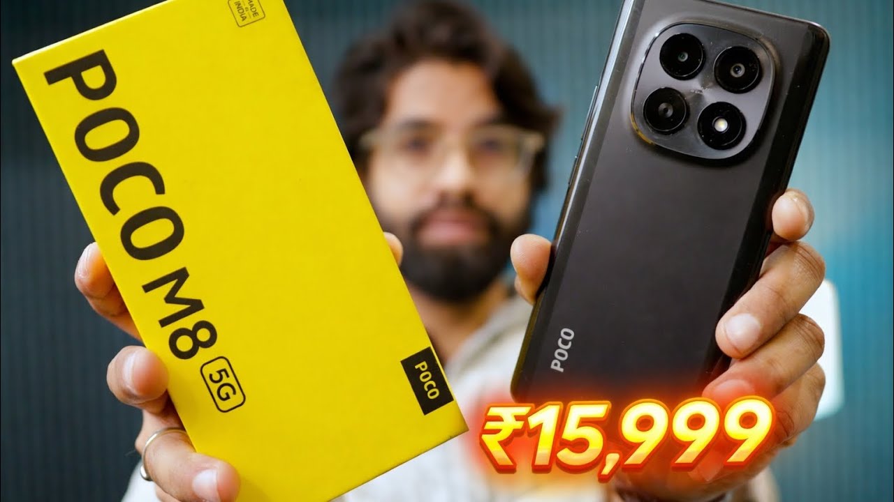 The Powerful POCO Phone under 20K 🔥 POCO M8 5G unboxing and Review