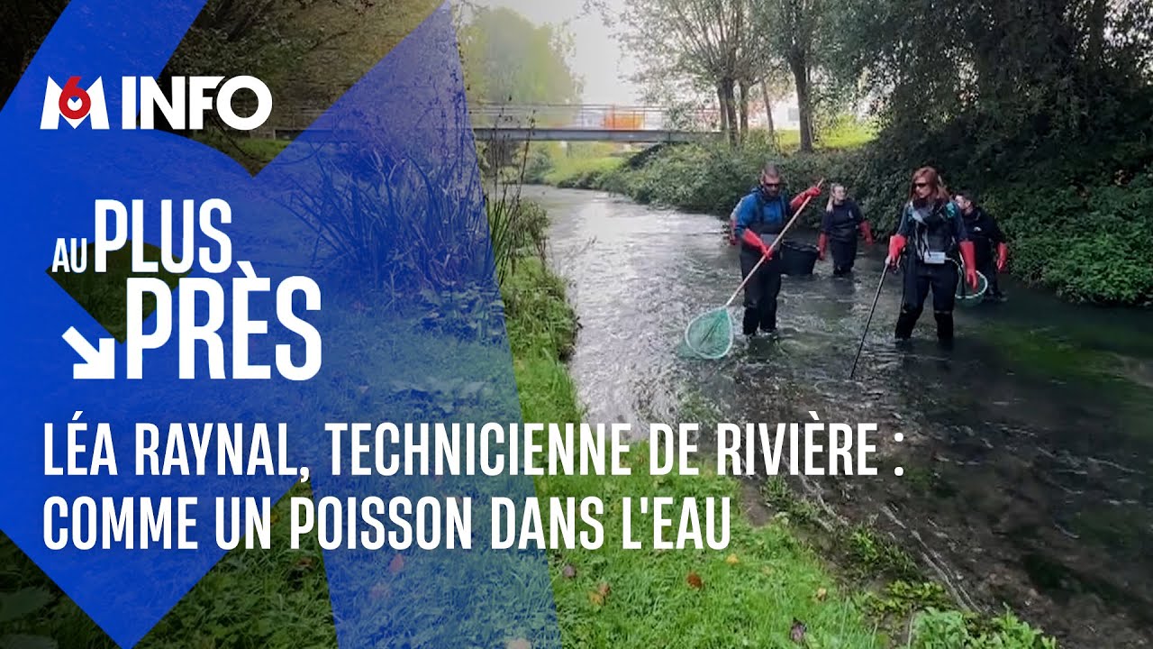 Léa Raynal est technicienne de rivière
