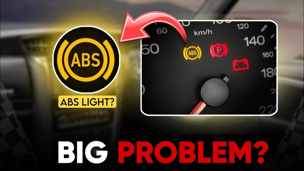 ABS Warning light in car | car abs light stays on | ABS light Reason and Solution