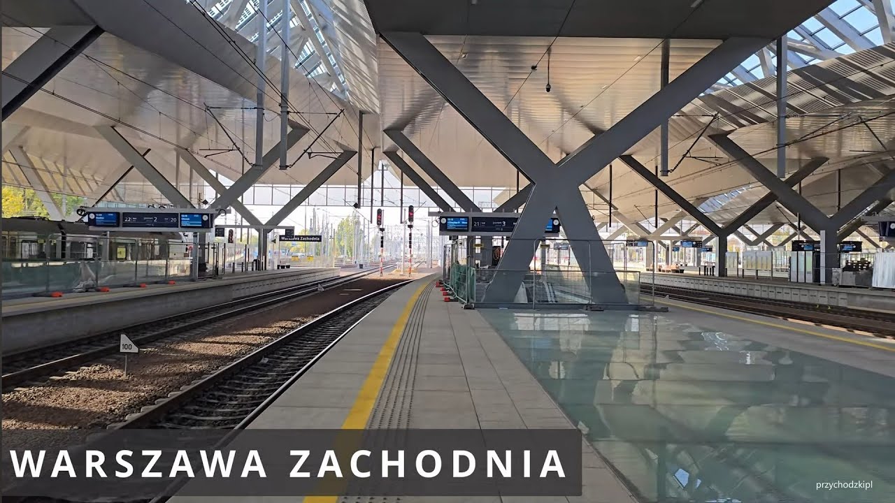 Warszawa / Warsaw Przebudowa Dworca Warszawa Zachodnia i budowa tunelu Warsaw West Railway Station