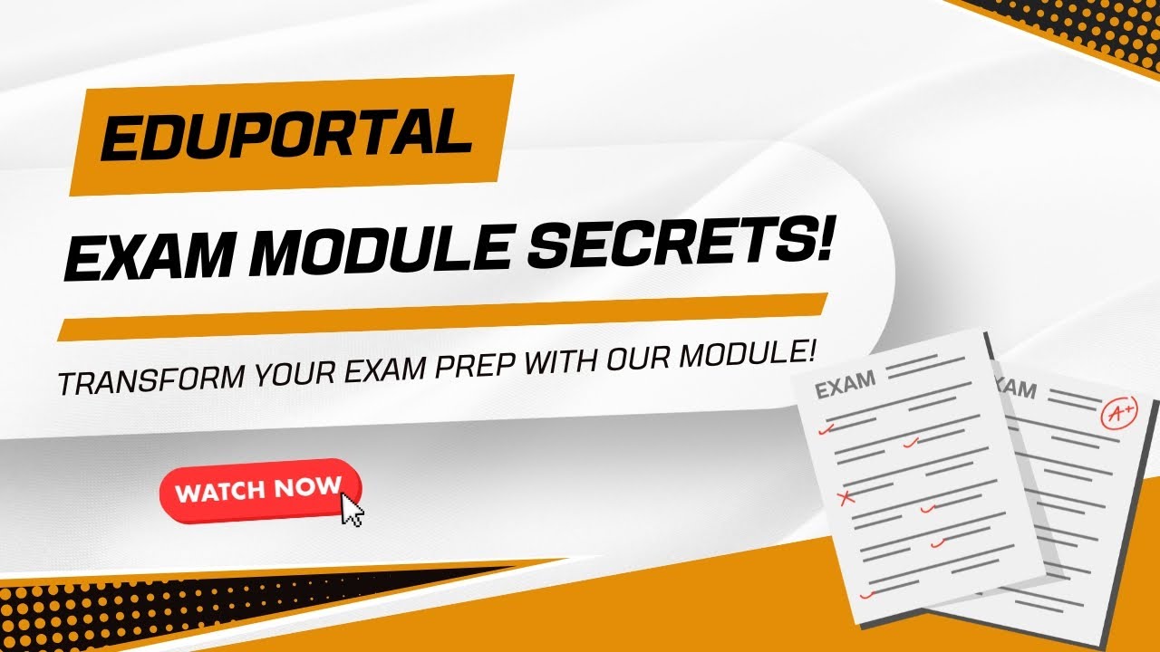 Exam Management || School Management Software || Eduportal