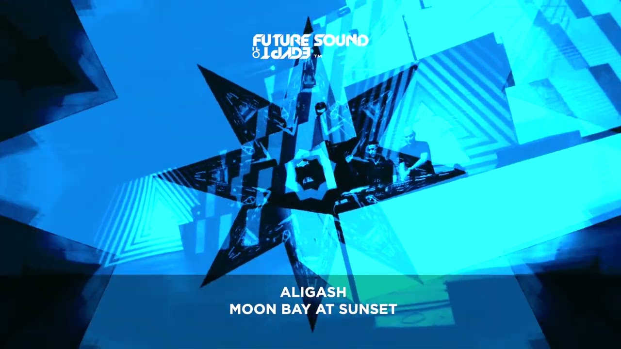 Aligash - Moon Bay At Sunset