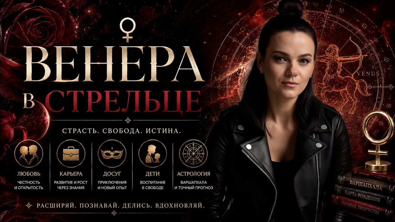 ВЕНЕРА в СТРЕЛЬЦЕ - любовь, деньги, развлечения, стиль. Значение и функции в гороскопе