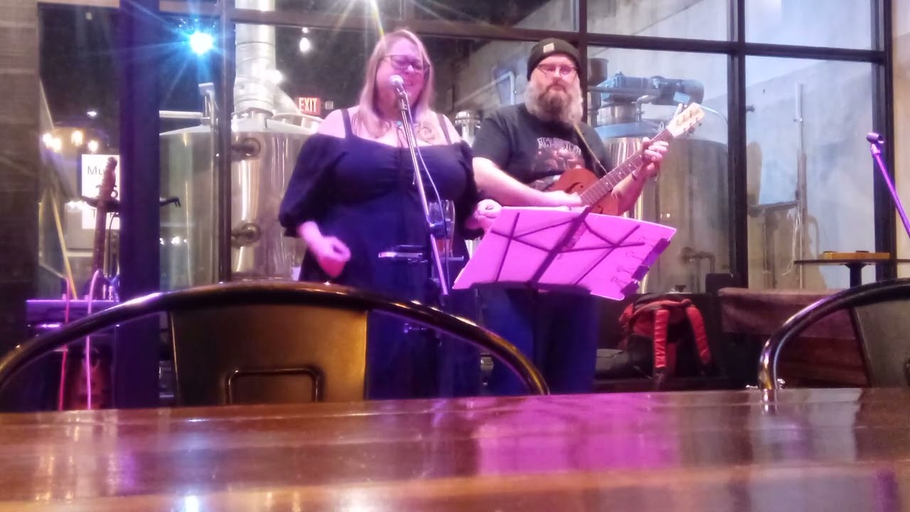 Alicia New and Sparky Greene. When the Levee Breaks. Chinkapin Brewery in Georgetown. 2/24/26