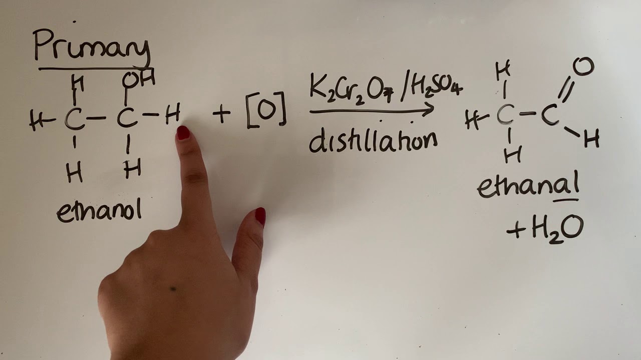 Reactions of alcohols II - oxidation