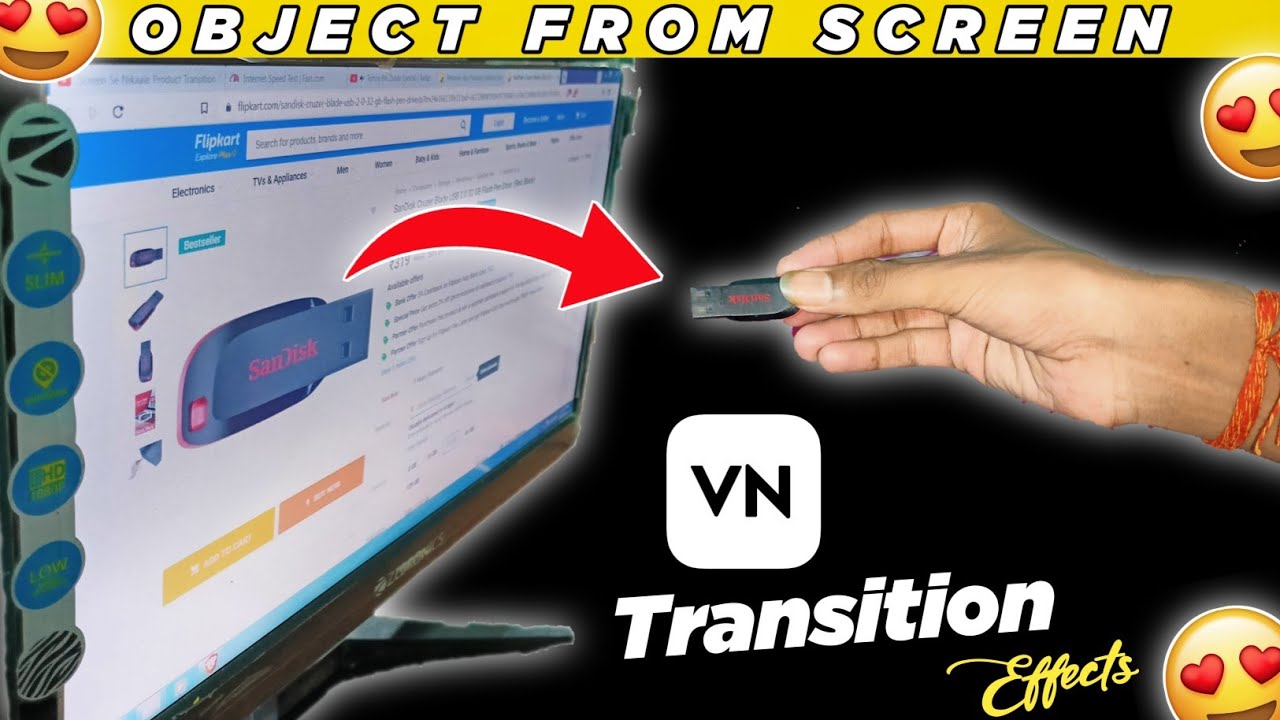 How To Pull Out Object From Screen | Screen Se Product Nikale | Transition| Motion Graphics|Editing