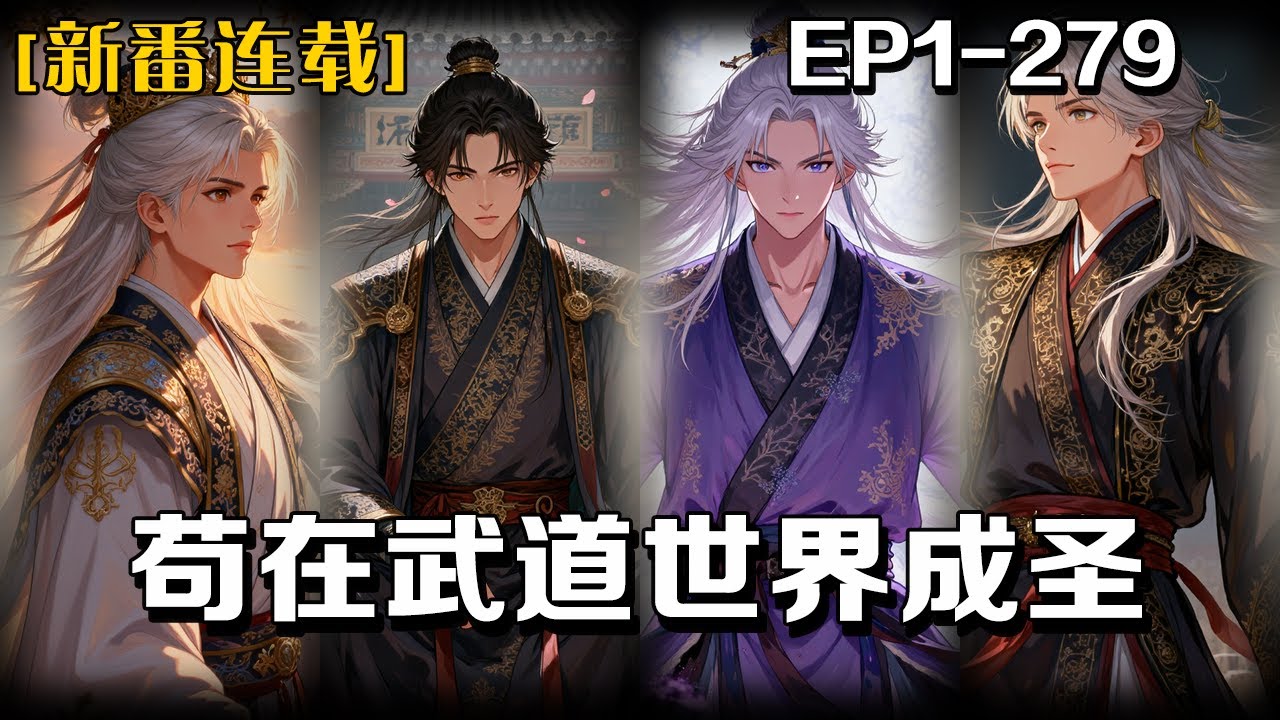 🔥《茍在武道世界成聖》💥第1-279話：我穿越了，卻穿進一個武道為尊、人命賤如草的亂世。開局便是啞子灣的貧苦漁家子，孤兒寡母掙紮在餓死的邊緣。天無絕人之路，腦海中懸著一道【命格：天道酬勤，必有所成】