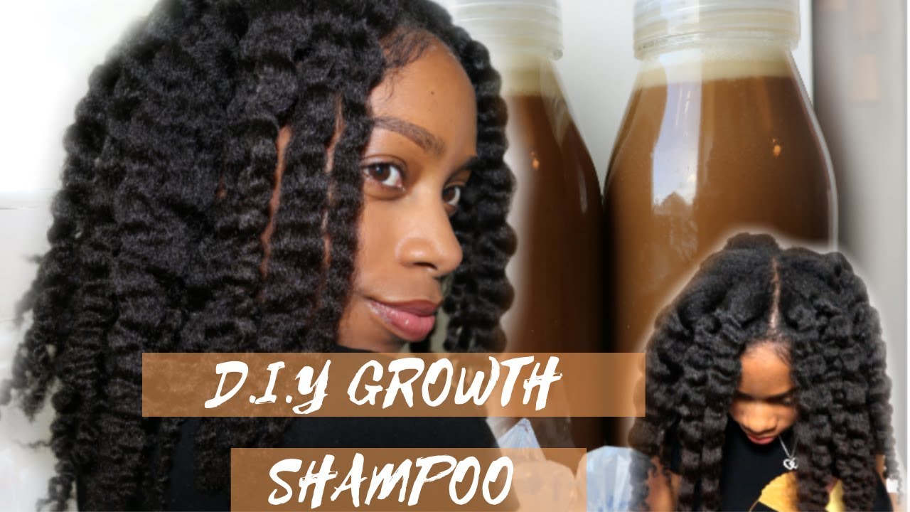 D.I.Y | MOISTURISING AFRICAN BLACK SOAP SHAMPOO | FOR HAIR GROWTH