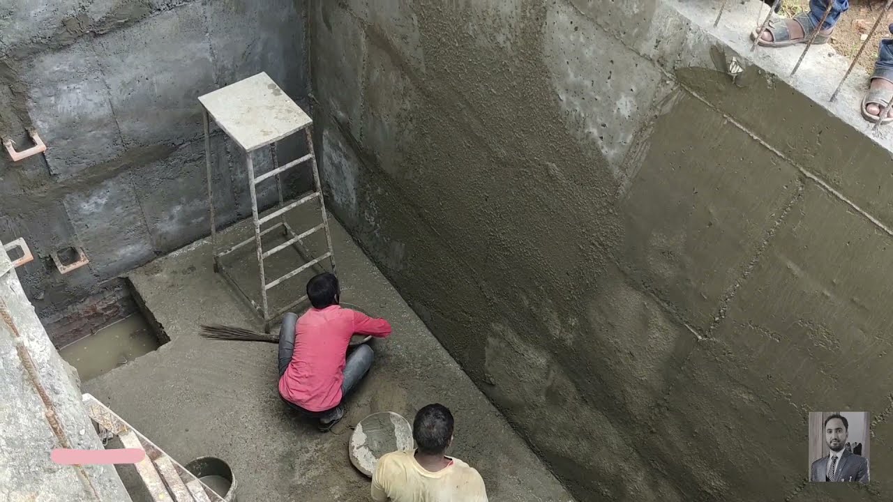 Under Ground Water Tank Construction process || 57000 litre Capacity Sump Tank