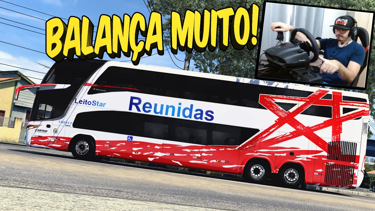 TESTANDO MEU NOVO SIMULADOR COM ONIBUS NO ETS 2 - NOVA RODOVIARIA NO MAPA ROTAS BRASIL