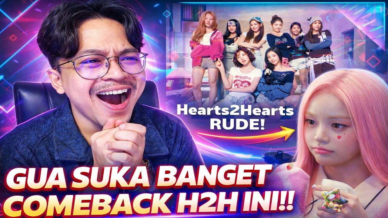 Hearts2Hearts 하츠투하츠-  'RUDE!' MV REACTION!!
