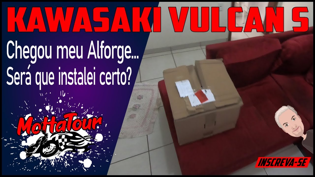 Instalando Alforge Kawasaki Vulcan S.