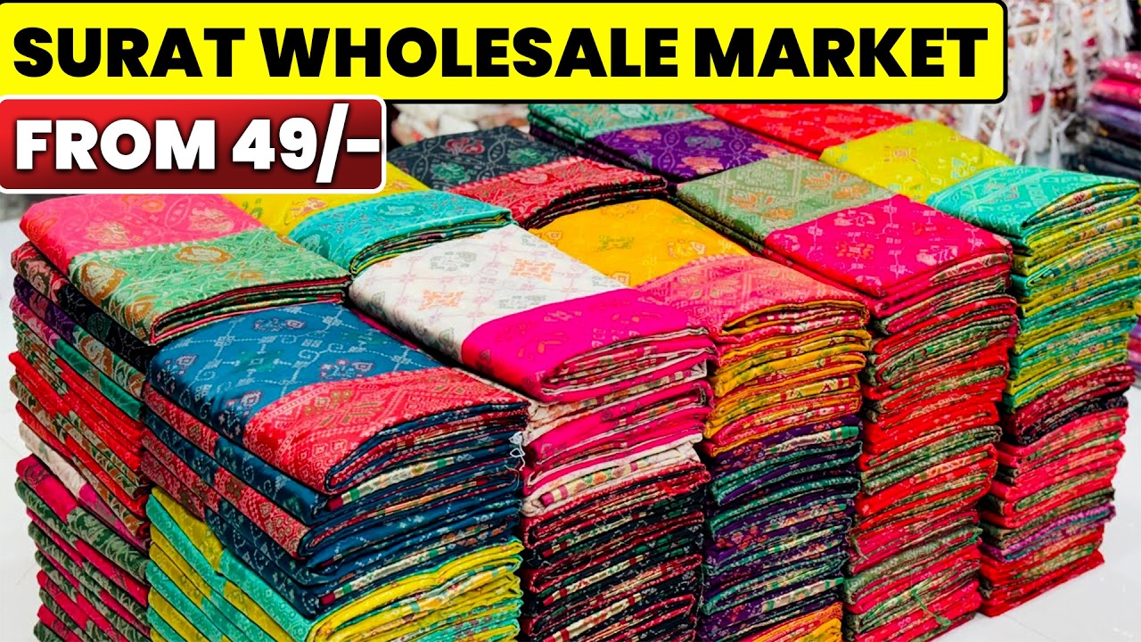 Tour of India's Largest Textile Company | Saree Wholesale Market #saree #sarees #tour #wholesale