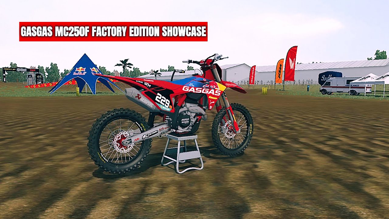 MXBIKES: GASGAS MC250F FACTORY EDITION SHOWCASE MX BIKES