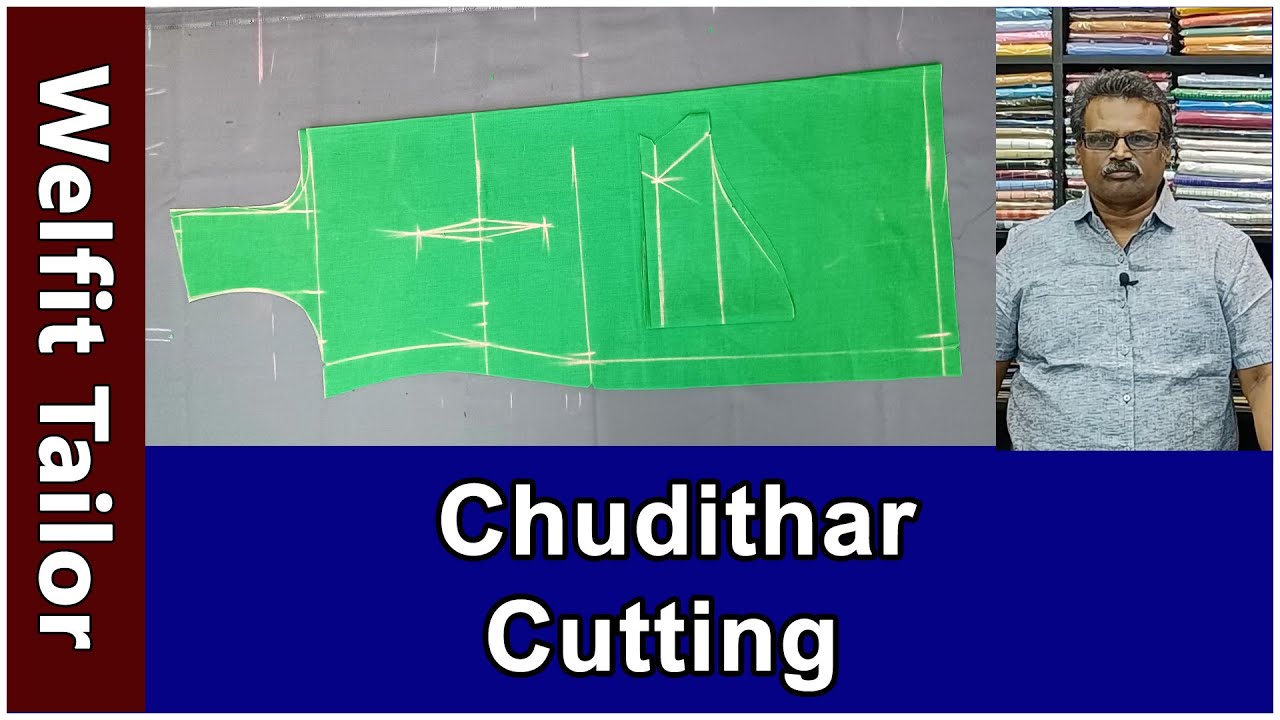 Easy Method Chudithar Cuting in Tamil | Welfit Tailor