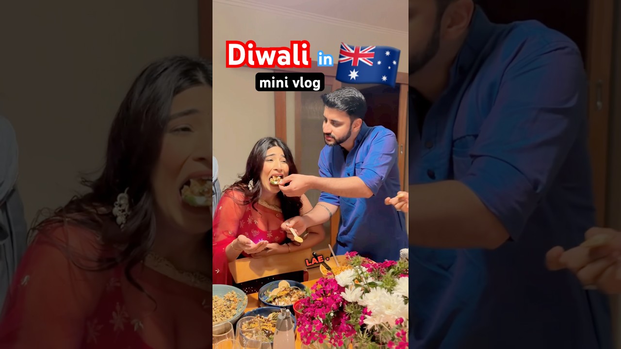 Australia wali DIWALI vlog 💖🥹 