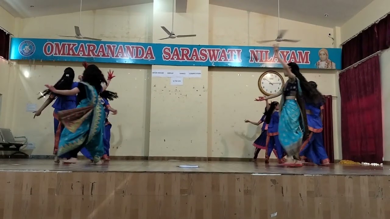 Inter house group dance competition class 6th to 8th #schoolactivity #OSN #groupdance