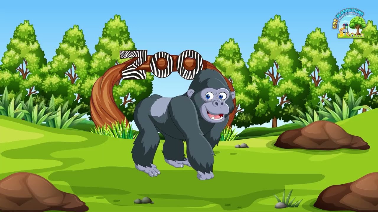 Learn Animals Names & Sounds | Jungle Animals Adventure for Kids | Educational Videos For Children