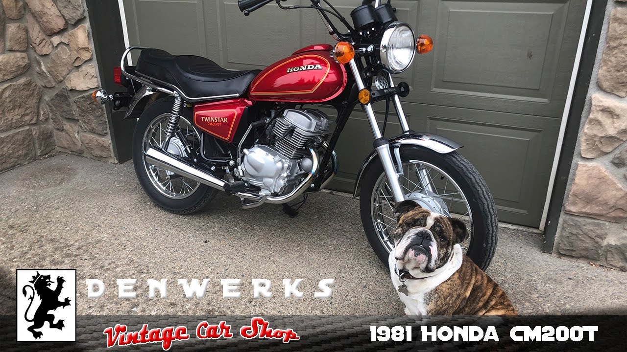 1981 Honda  Twin Star CM200T Survivor 1100 Miles Timecapsule - Denwerks