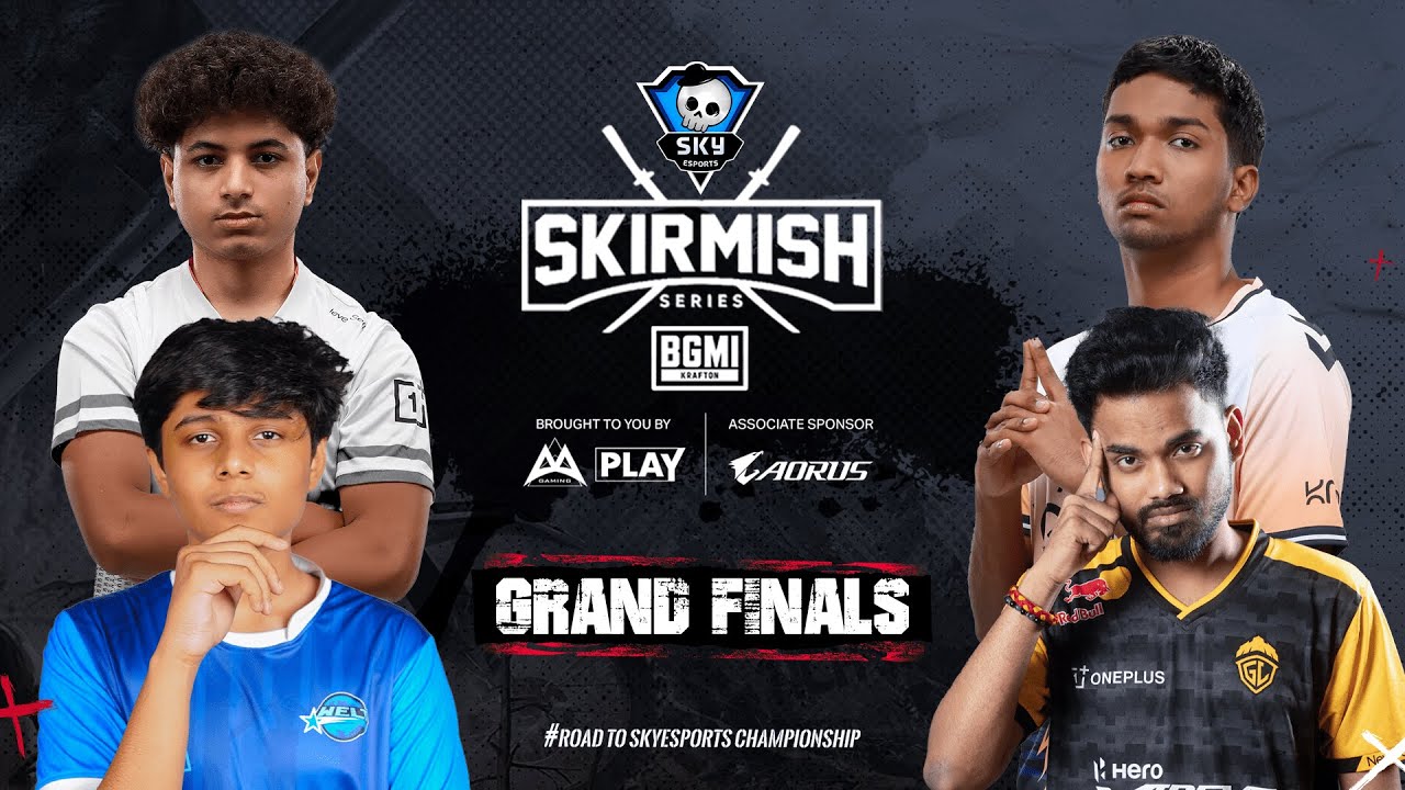 SKYESPORTS SKIRMISH SERIES | #BGMI | DAY 2 | GRAND FINALS | Ft. GODL | RNTX | WELT | K9 | GDR | GEN