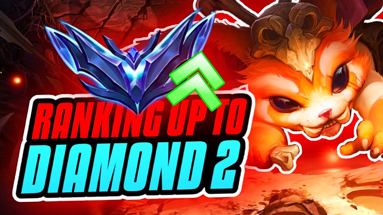 RANKING UP TO DIAMOND 2!!! MY HIGHEST PEAK SINCE SEASON 13!!! Season 16 Gnar Ranked Lol Gameplay
