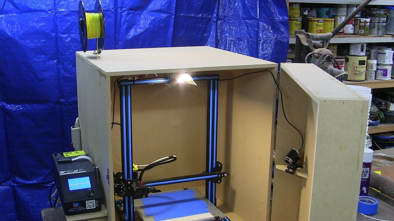 Homemade Enclosure for 3D Printer CR-10