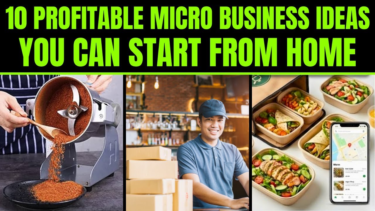 Топ-10 прибыльных идей для микробизнеса, которые можно начать из дома