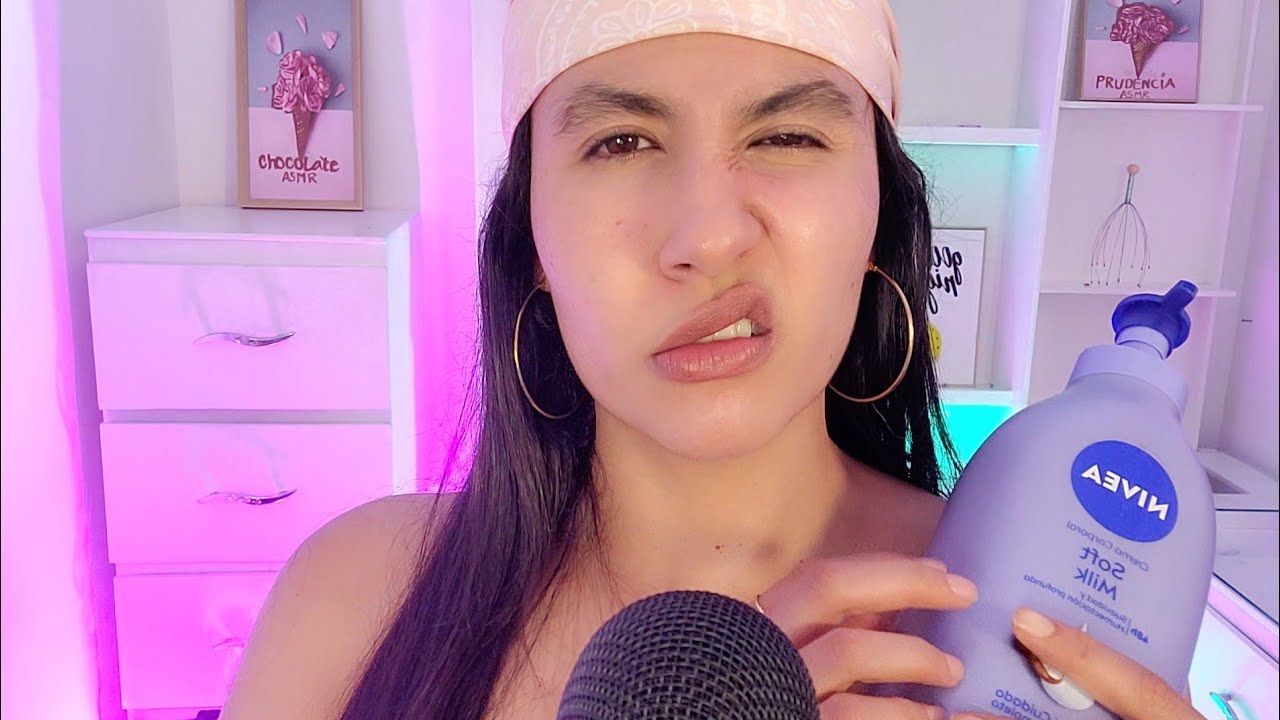 MASAJITO con CREMITA 💖ASMR español ATENCIÓN PERSONAL