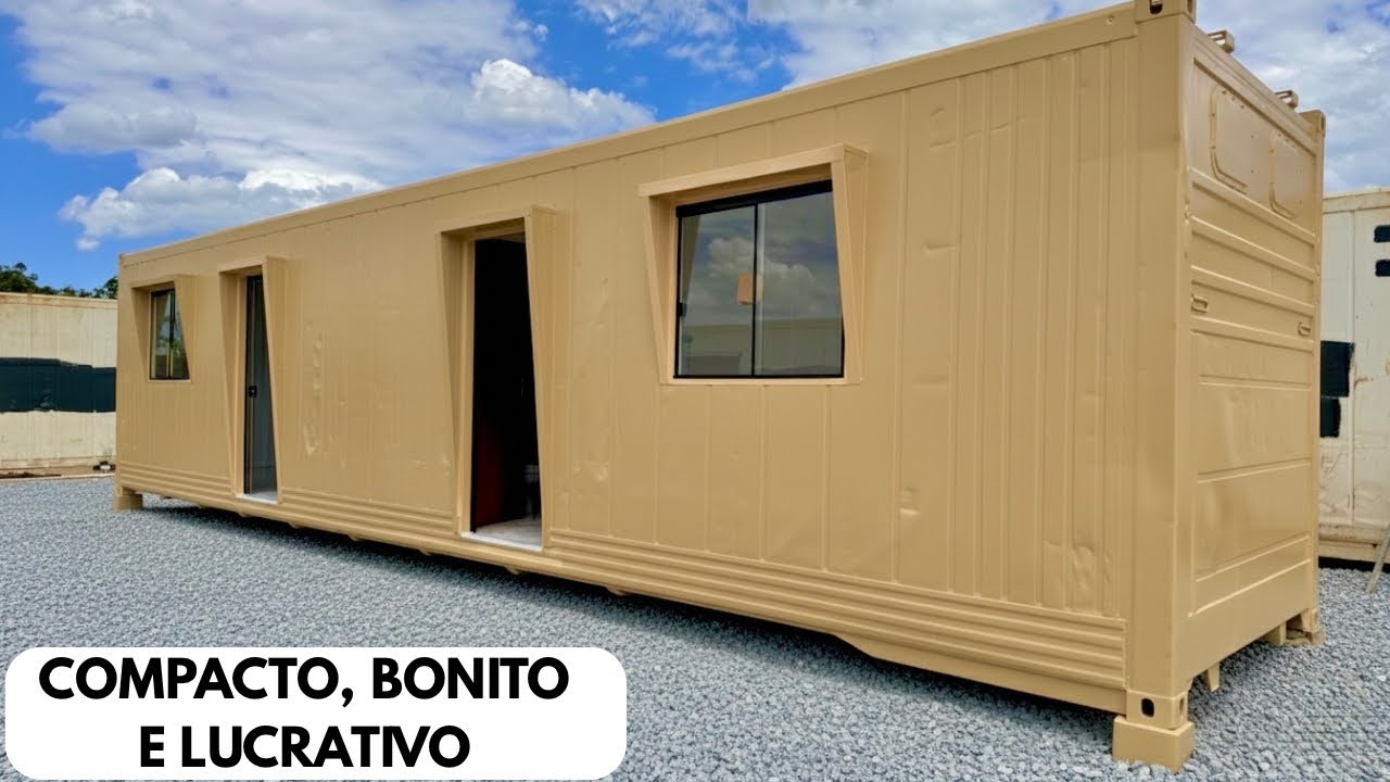 TOUR KITNET EUPLA EM CONTAINER 