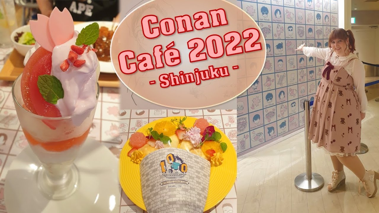 Detective Conan Café 2022 | 名探偵コナンカフェ 新宿 [[ ENGL SUB ]]