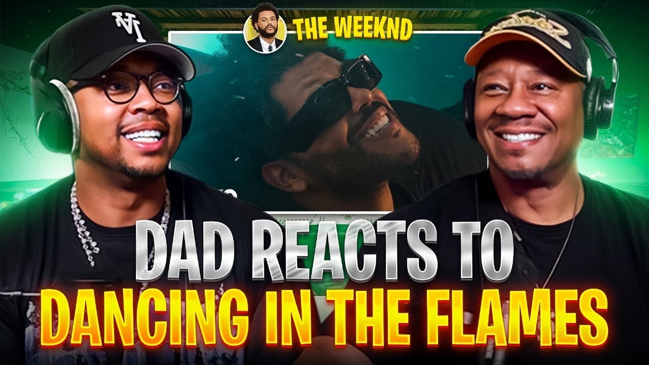 Dad Reacts to The Weeknd - Dancing In The Flames Music Video