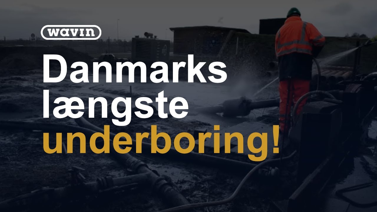 DK - L&aelig;ngste underborede spildevandsledning ved Randers Fjord | Wavin