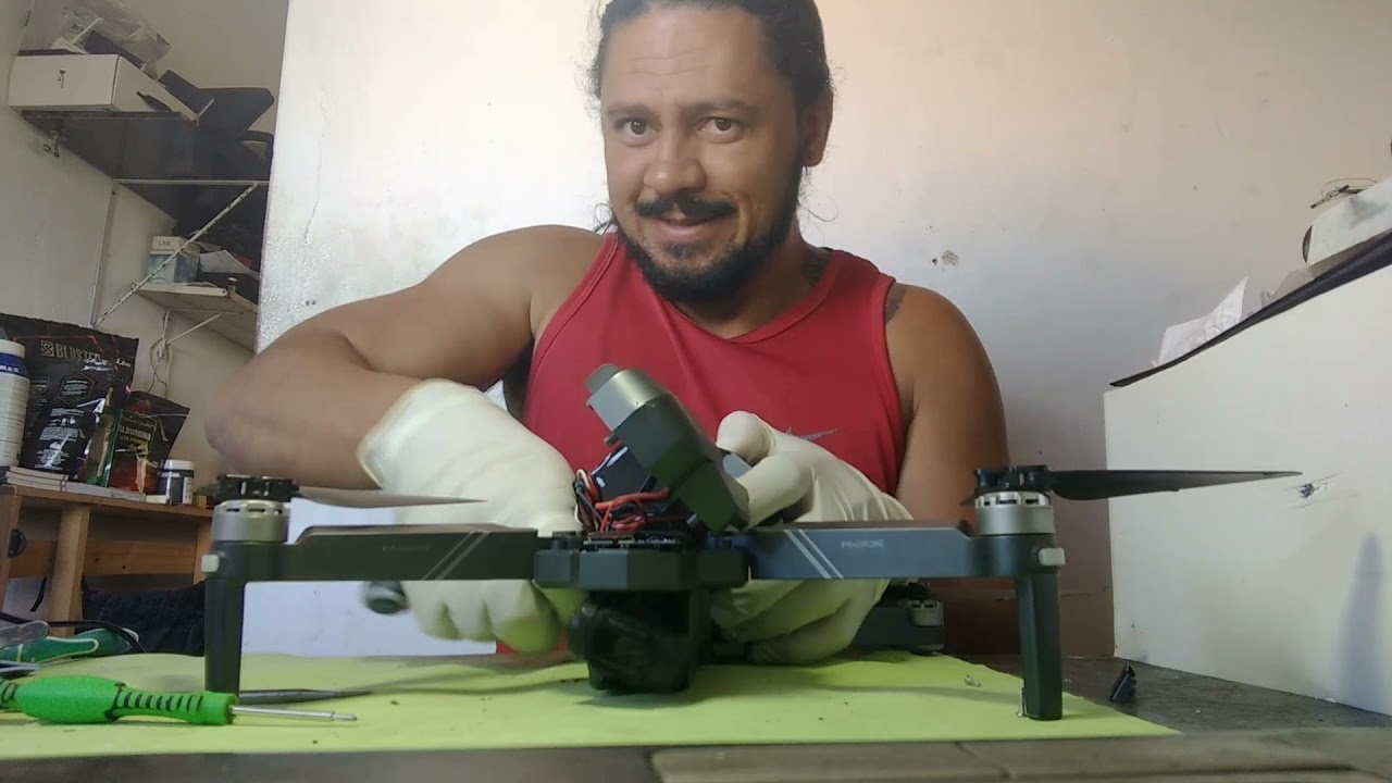 Reparación drone Sjrc F11 Pro (español)