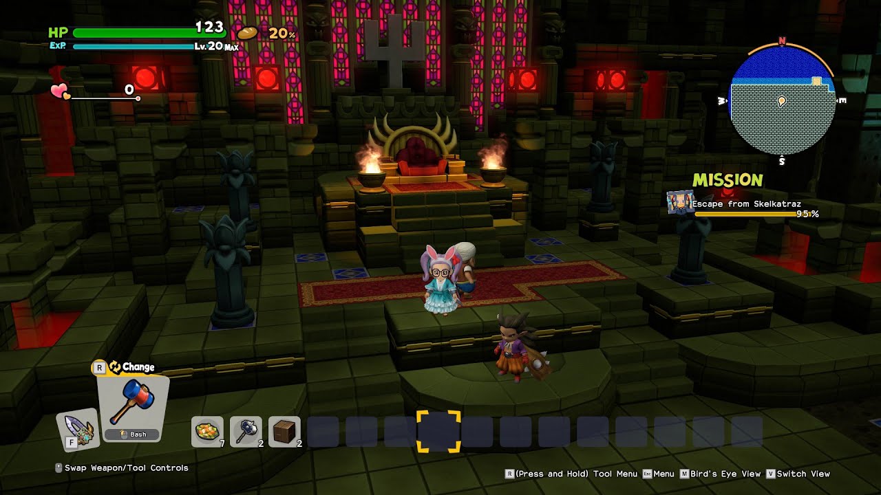 Hidden Hargon temple in Skelkatraz