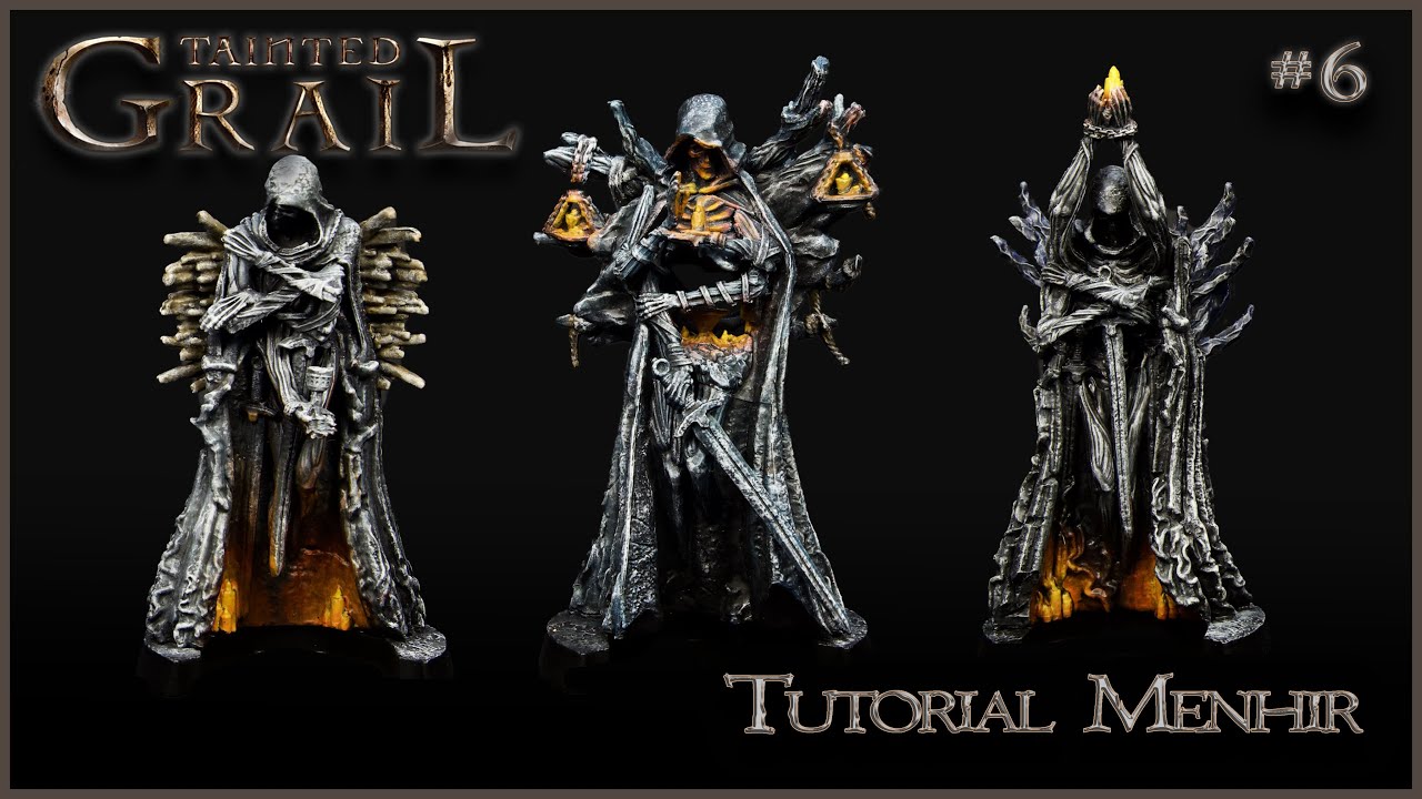 Tutorial Miniature | TAINTED GRAIL | Come dipingere i Menhir