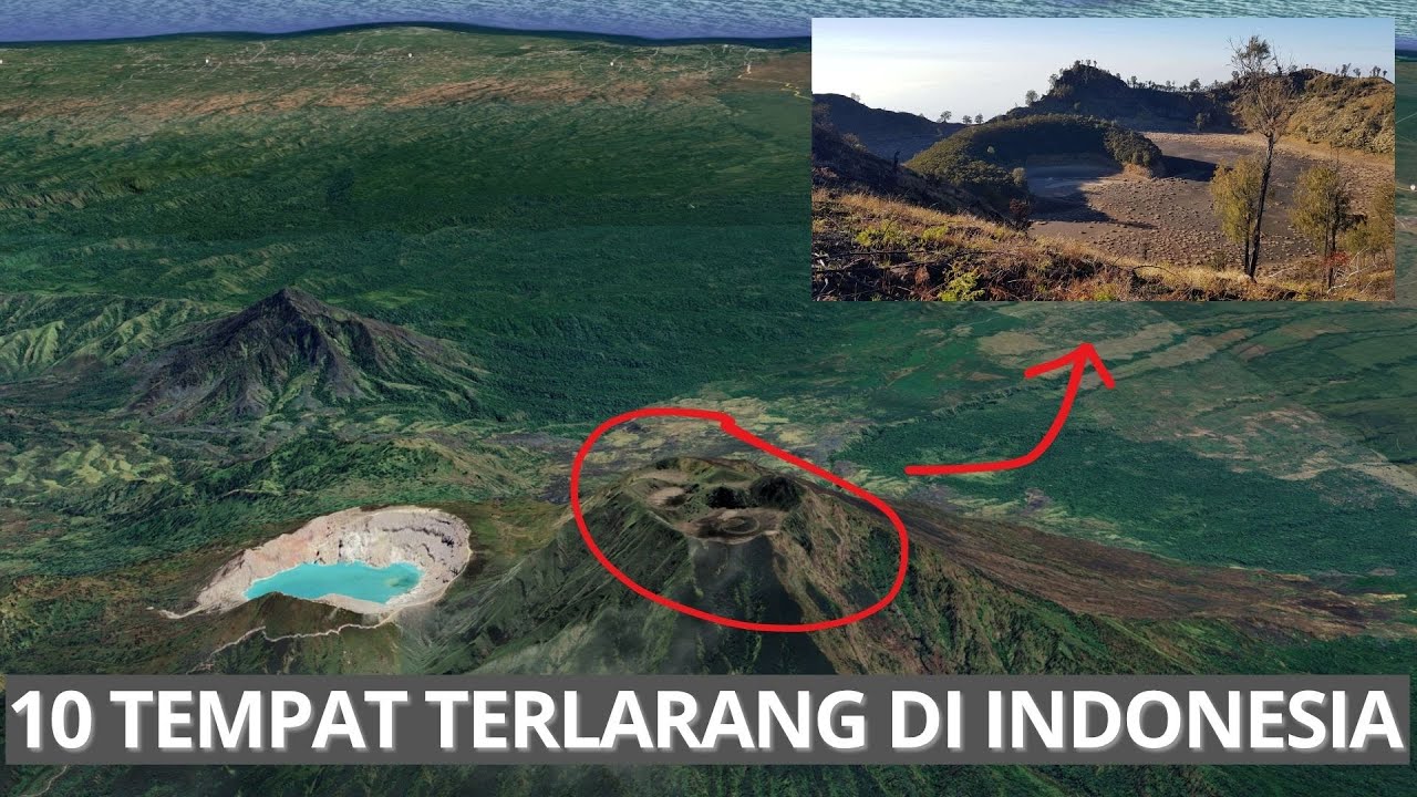 10 запрещенных мест в Индонезии