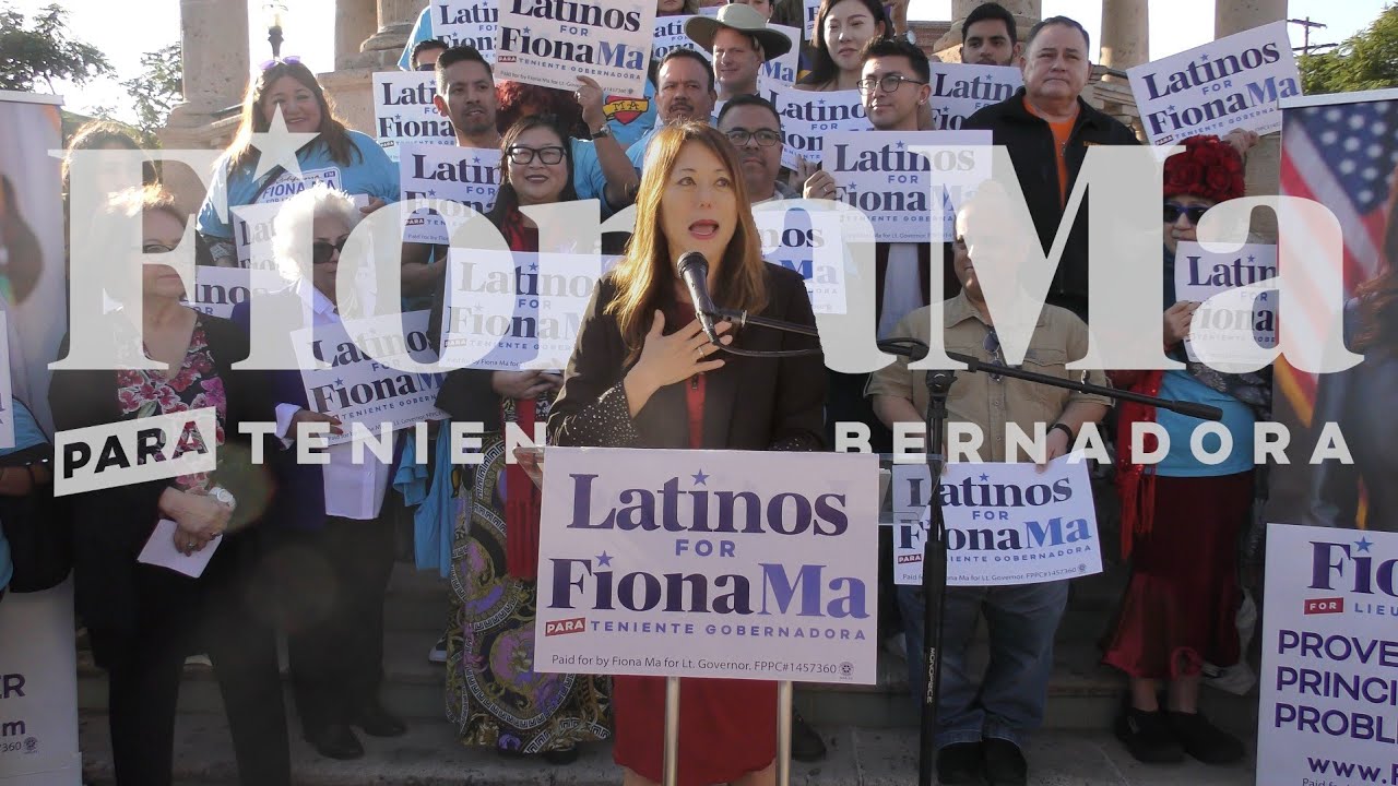 Latinos for Fiona Ma - Fiona Ma Speech